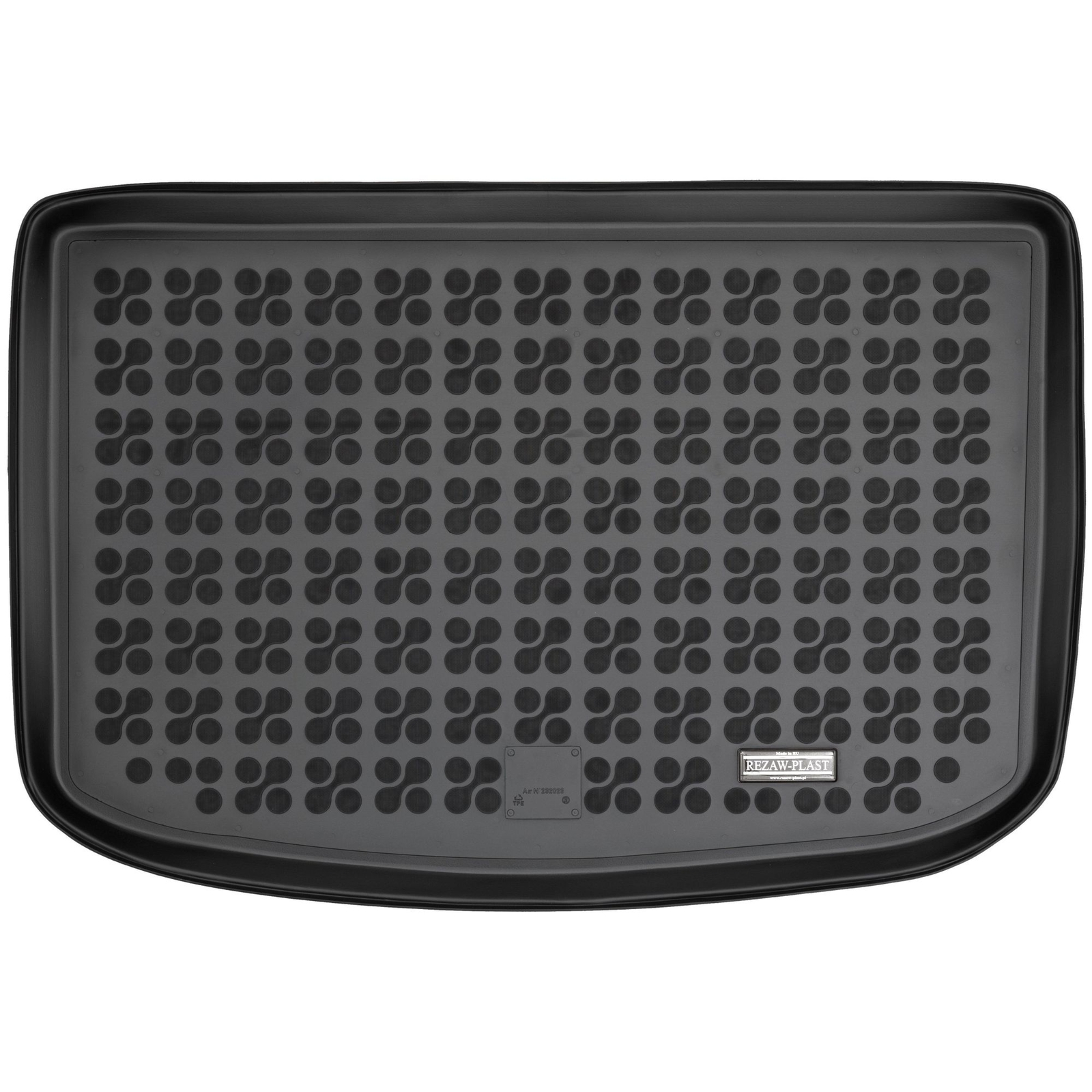 Tapis de coffre Audi A1 anti-salissure et étanche Rezaw-Plast en caoutchouc TPE