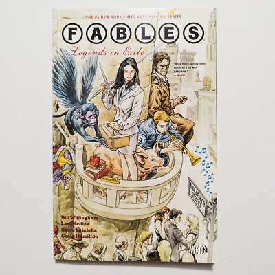 Fables: Legends In Exile Vol. 1 TPB (Paperback) Vertigo 4th Print - VF/NM  ~A2