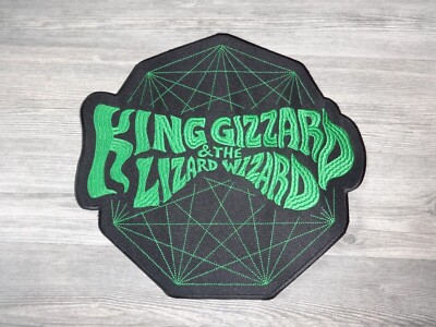 King Gizzard Patch Shape Patch Backpatch Stoner Metal Tool Sleep 66