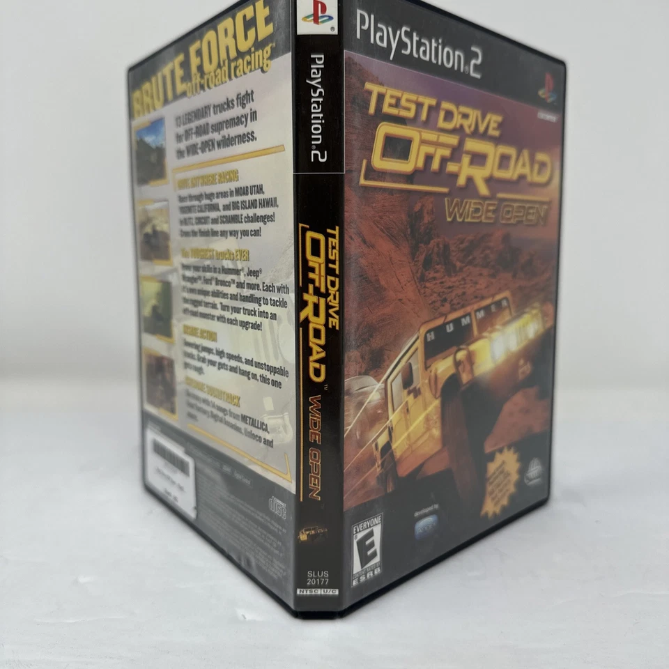 Test Drive Off-Road: Wide Open (Sony PlayStation 2, 2001) Complete - Tested - Image 2 of 4