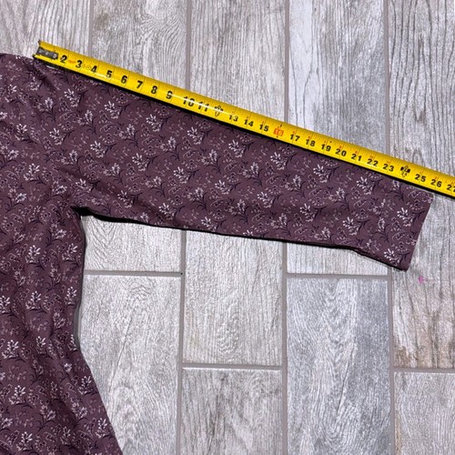 Nordstrom Men's Shop Non-Iron Stretch Trim Fit Shirt 17 / 35 Floral Dress Shirt - Picture 11 of 12