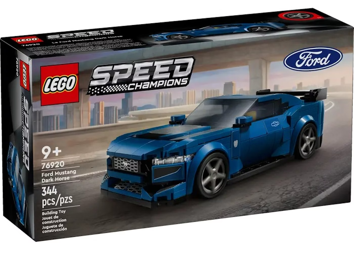 ustoys ブースカ LEGO SPEED CHAMPIONS: Ford Mustang Dark Horse Sports Car (76920