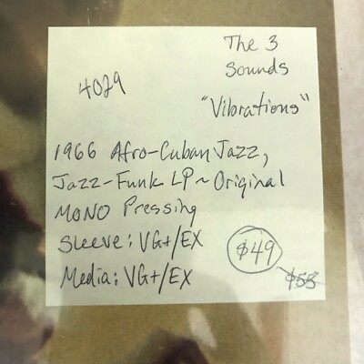 The Three Sounds ~ “Vibrations” LP ~ O.G. Blue Note Jazz | eBay