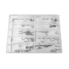 1 Box 10-Size Metal Watch Spring Assortment Kit Watchmaker Repair Accessories