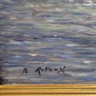 Original Painting of Seascape by Bruno Retaux. Framed. — photo 3