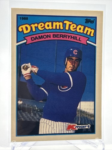 1989 Topps Kmart Dream Team Damon Berryhill Baseball Card #8 Mint FREE