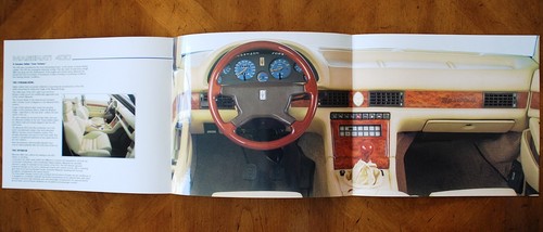 Maserati 430 brochure Prospekt, 1986 - Picture 3 of 5