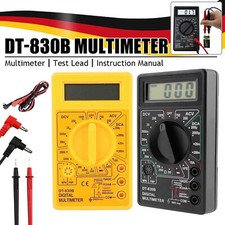DT-830B Digital LCD Multimeter Voltmeter Amperemeter Ohmmeter AC/DC Tester Meter