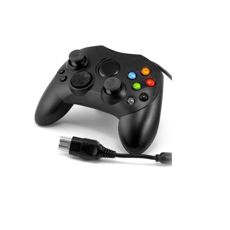 2 X MANETTE NOIRE pour Microsoft XBOX PREMIERE GENERATION - Photo 2/4