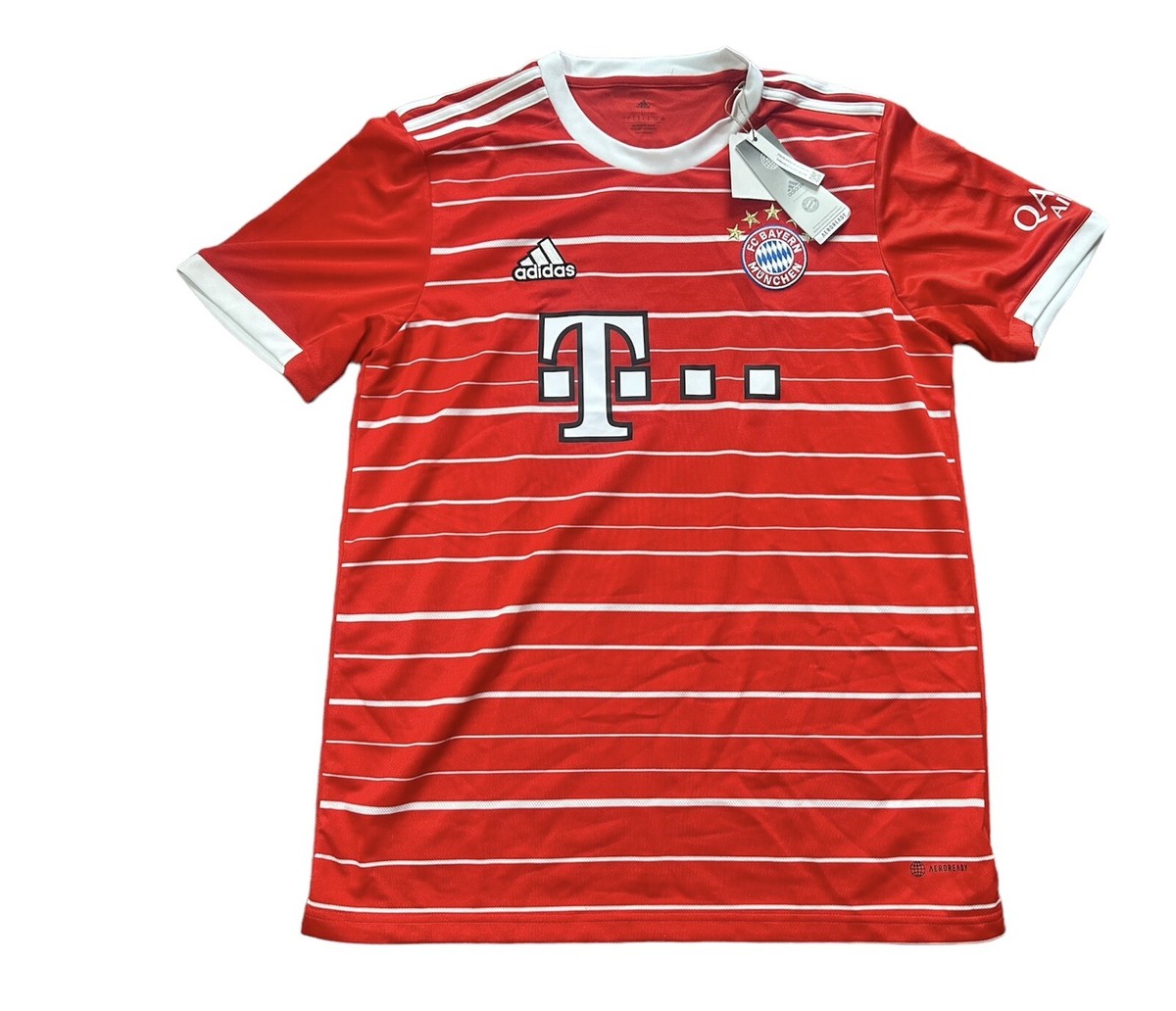 Bayern Munich Official Adidas Jersey 2022-2023 Men LARGE CLIMACOOL