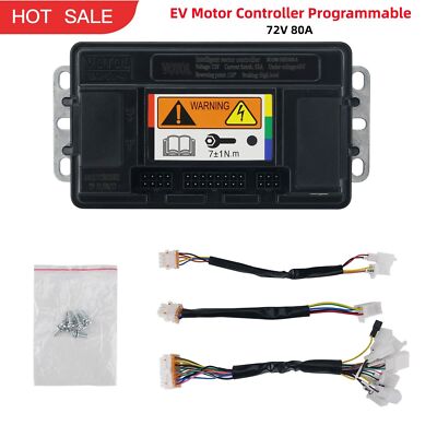 VOTOL EM50-4 (EM-50-4) 72V 80A 72300 EV Motor Controller Programmable Controller