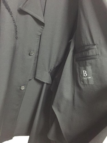 B yohji yamamoto jacket coat black 1 - Picture 12 of 14