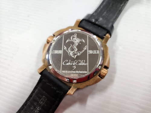 Cobra de Calibre 3 Twin Crown Bronze 42mm Mens Watch V.3.00.001 - Picture 3 of 13
