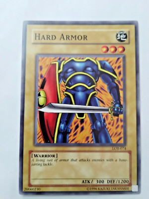 Yu-Gi-Oh! TCG Hard Armor Legend of Blue Eyes White Dragon LOB-074