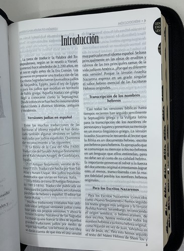 Bíblia Israelita Nazarena Actualizada 2023 Vin Piel IMITACI Cierre Indice Negro - Bild 7 von 11