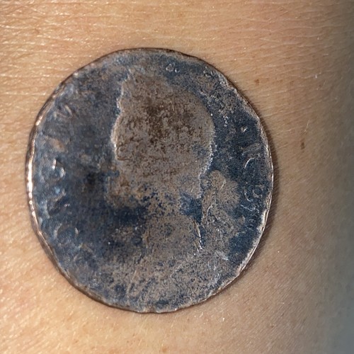 1776 George III Irland Unabhängigkeit Halfpenny kolonial USA Schlüsseldatum!!! Selten - Bild 10 von 12