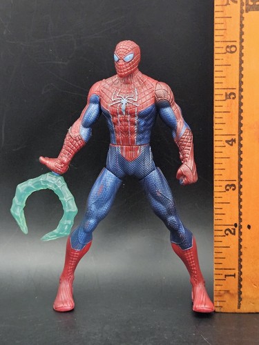 2012 Hasbro Marvel The AMAZING SPIDER MAN mit einziehbarem Krallennetz 6" Figur - Bild 13 von 13