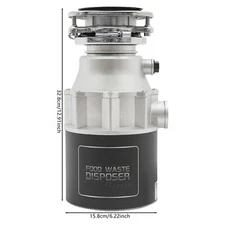 Turbocharged Kitchen Waste Disposer 560W Pure Copper Motor Sink Waste Disposal