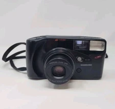 Samsung Maxima Zoom 70i 35-70mm Lens 35mm Point & Shoot Film Camera TESTED Works