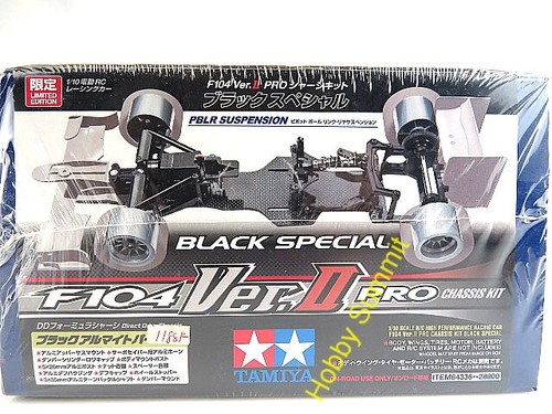 Tamiya 1/10 R/C   F104  Ver. II Pro   Black Sp.  F-1  GP Chassis  Ltd. Ed. 84336 - Picture 1 of 10