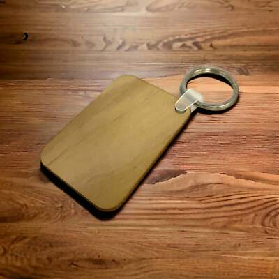Schlüsselanhänger aus Holz (Sublimation)