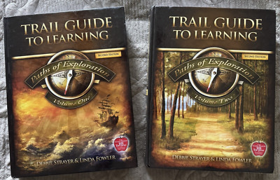 Paths of Exploration Volumes 1 & 2 Hardback Books for Homeschool Unit Studies