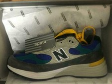 2021 New Balance 992 Billy's Exclusive Grey Green Yellow Made In USA M992RR M992