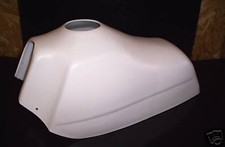 Coperchio pelle serbatoio KTM 250 420 8,2L bianco 1980 1981