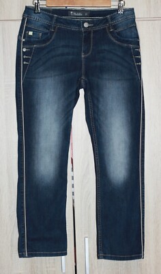Womens Multiblu Capri Ankle Jeans Size 38