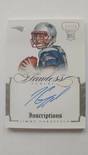 2014 Panini Flawless Inscriptions Jimmy Garoppolo Rookie RC 49ers Patriots