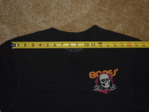 T-shirt nera uomo vintage Y2K Powell Peralta edizione limitata 2006 Bones L - Foto 9 di 16