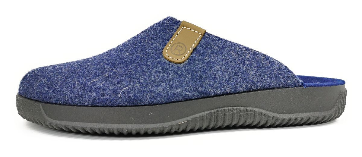 Мужская обувь Rohde - шлепанцы-мюли синего цвета в стиле кэжуал