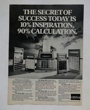 Sharp Electronics Vintage 1980 Print Ad