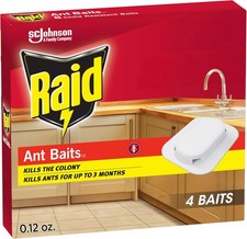 Ant Killer Bait 4 Count Outdoor Indoor Tray Traps Ready To Use For 3 Months