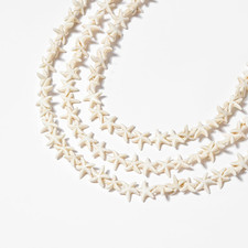 70Pcs Cute Starfish Beads and Charms Set Turquoise Spacer Beads, for Charm DIY J