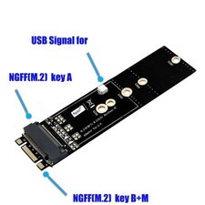 M.2 Key A To Key B B M Interfaces Converters Suitable for PCIe And Module