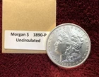 1890-P  Morgan SILVER Dollar ~   My #358