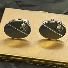 Vintage Fleur De Lis Cufflinks