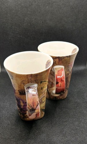 A Lovely Pair Of Leonardo Lifestyle Tall Coffee Mugs - Picture 4 of 6