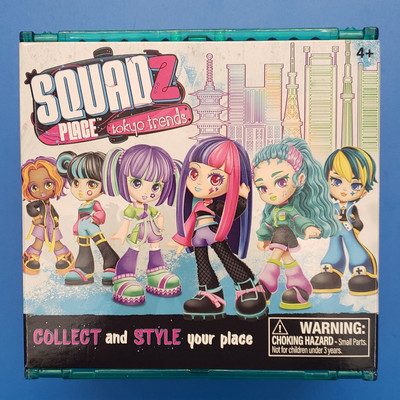 Squadz Place Tokyo Trends - Surprise Doll - Collect & Style Your Place - Green
