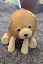 Enesco Home Grown Figurine 2013 MUSHROOM MUTT Dog 4038470 RETIRED 