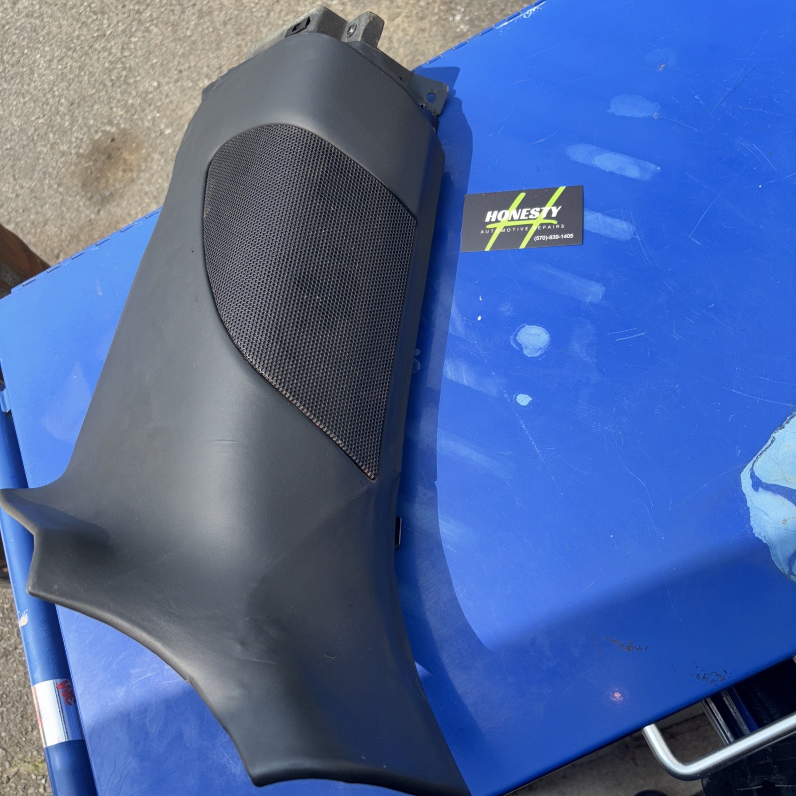 Ferrari 488 Right Lower B-Pillar Interior Trim Panel (Used, OEM)