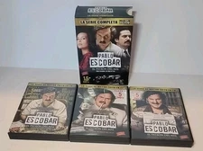 Pablo Escobar El Patron Del Mal  DVD 15-Disc Complete Box Set Parte 1 2 3 Rare