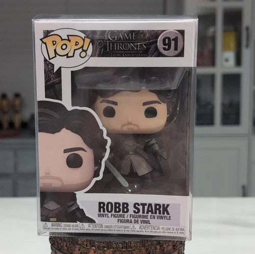 Funko Pop! Vinyl Game of Thrones Robb Stark #91 The Iron Anniversary Figure