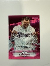 2025 Topps Stadium Club - Wyatt Langford #189 Pink Foil