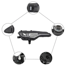 For 2019-2024 Chevrolet Camaro SS 1SS 2SS RS Full LED Headlight Lamp Right Side