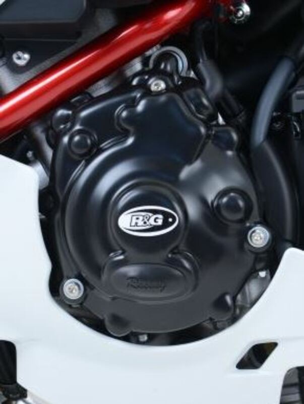 Évitez la casse moteur : couvre carter R&G gauche pour alternateur Yamaha R1 noir