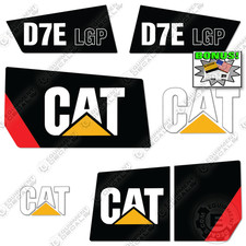 Fits Caterpillar D7e Lgp Decal Kit Bulldozer Tractor  (2015) -7 Year 3m Vinyl!