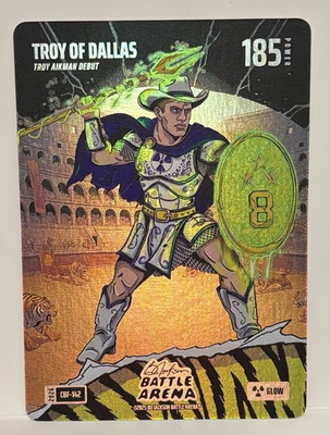 #ad Bo Jackson Battle Arena Troy Of Dallas Troy Aikman GLOW COLOSSEUM 185 Power $600.00