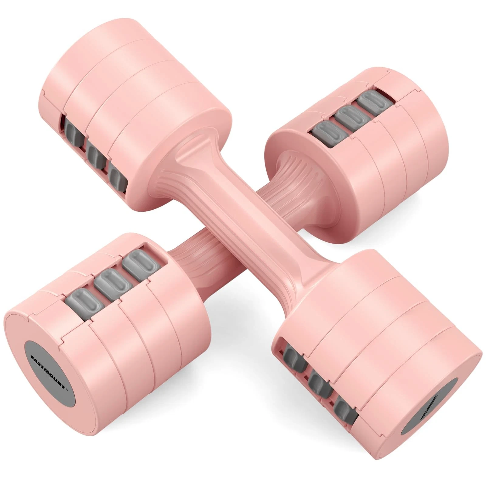 Adjustable Dumbbells 5 lb Dumbbells Set of 2 / Pair 10 lb Total Free Weights ...
